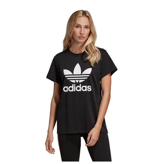 Adidas Γυναικεία κοντομάνικη μπλούζα Boyfriend Trefoil